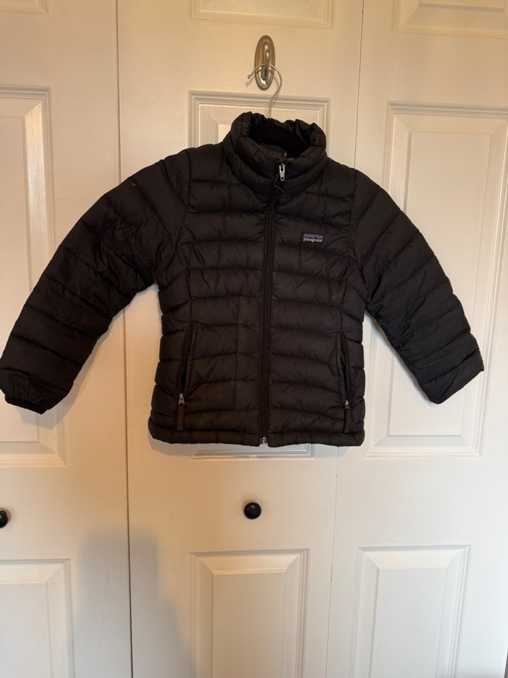 Patagonia Girls Black Insulated Puffer Jacket
